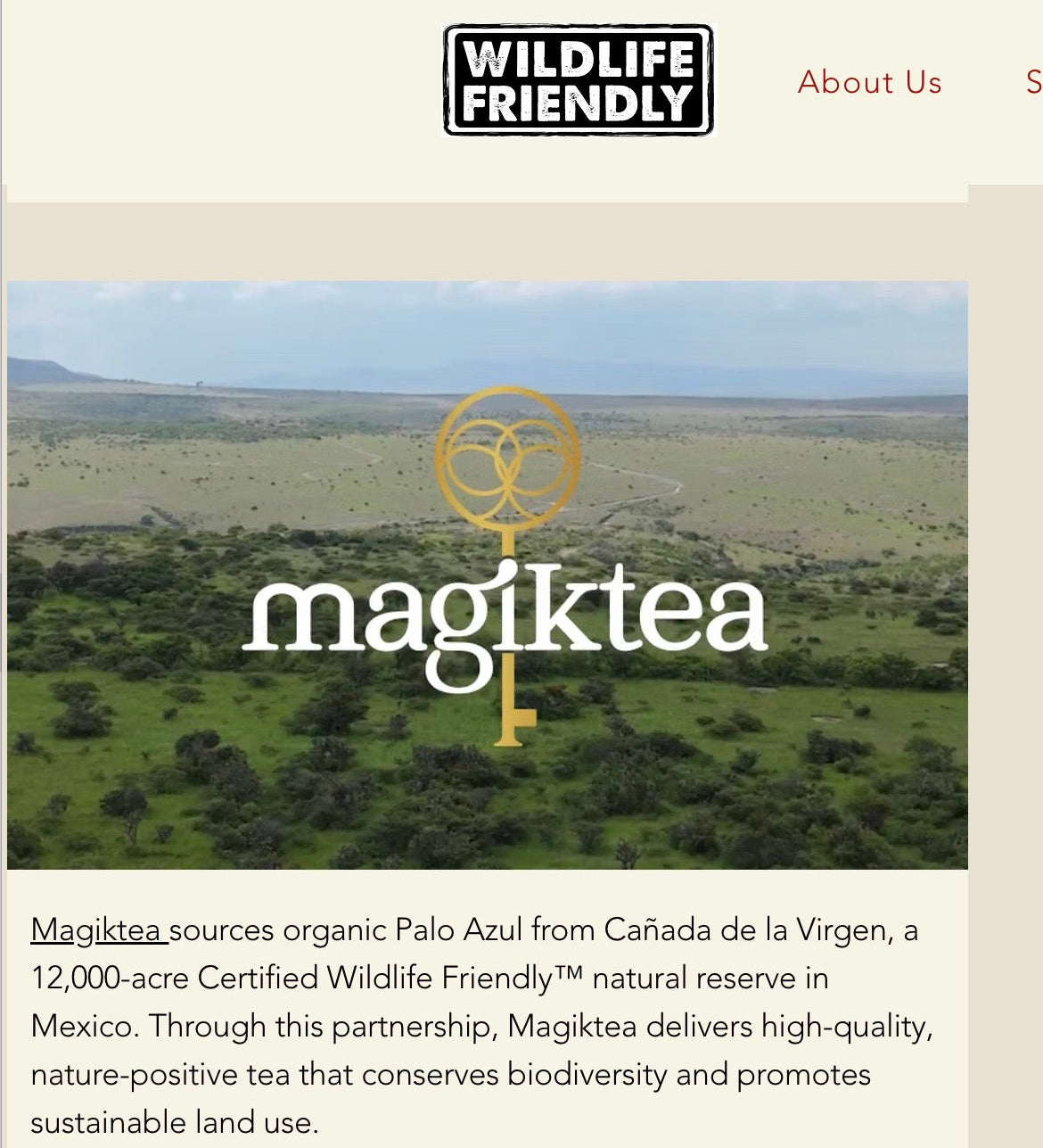 First & Only Palo Azul Brand to Become Wildlife Friendly Certified