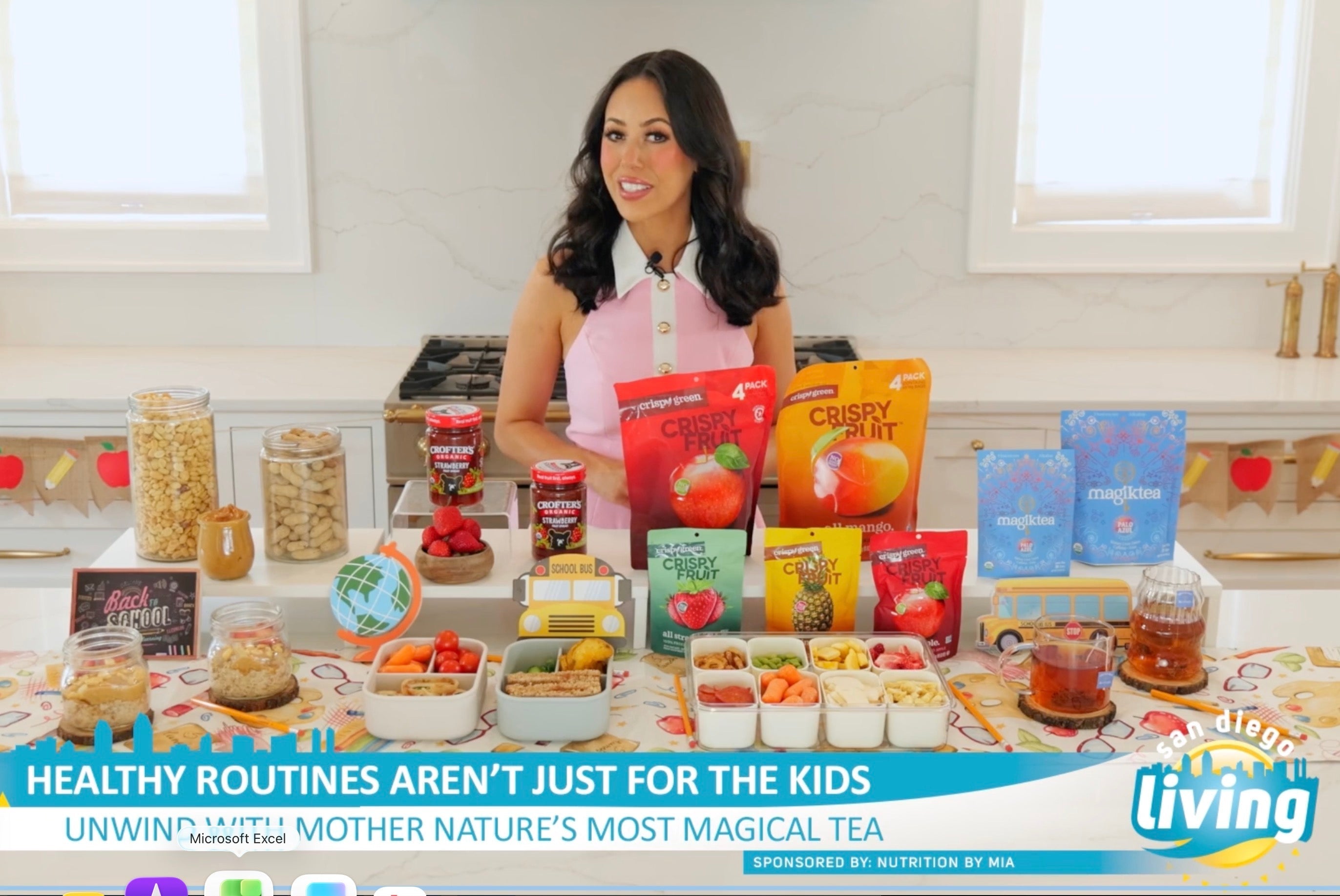 Magiktea Featured on CBS News Nutrition By Mia