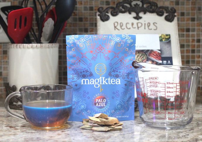 How to Make Palo Azul Tea So it Always Looks Blue!