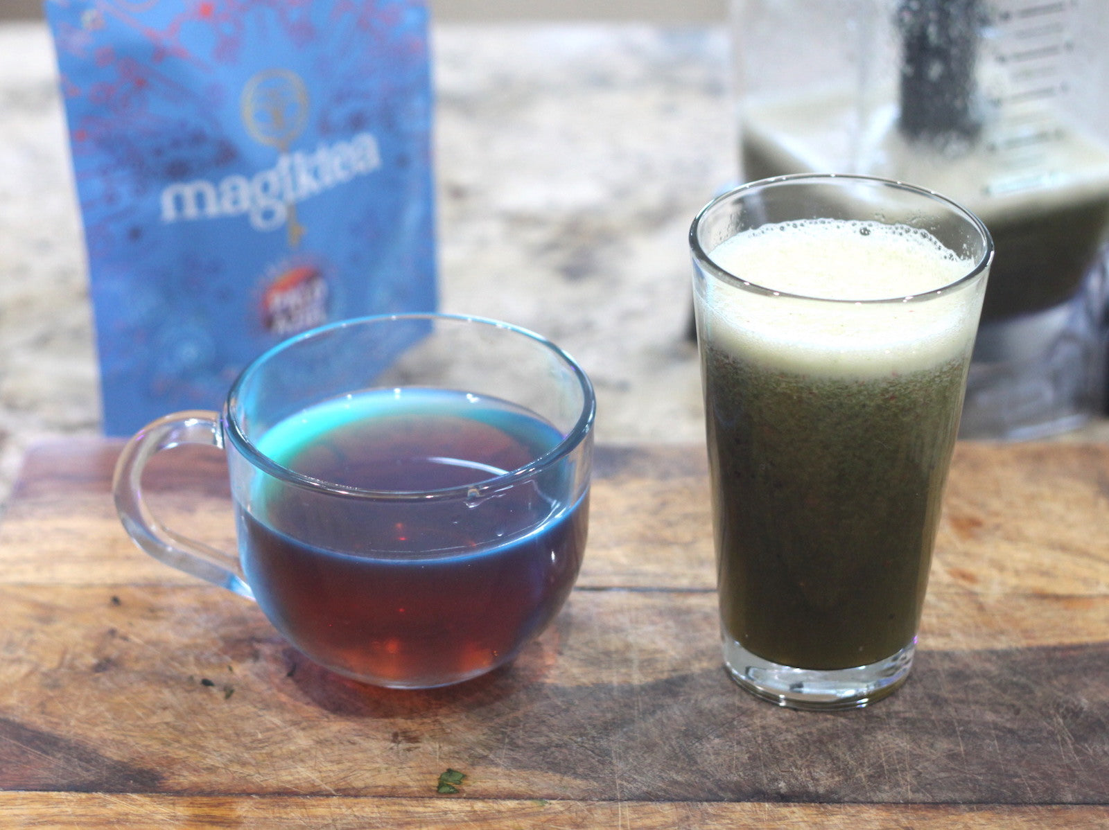 palo azul green juice