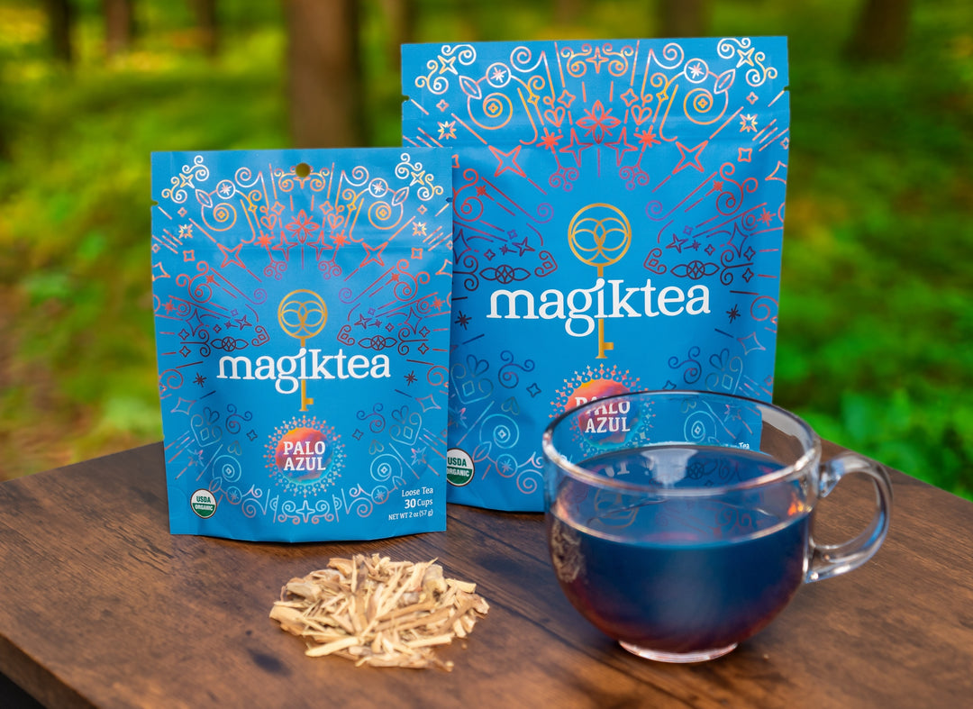 How to Make Palo Azul Tea So it Always Looks Blue! – Magiktea