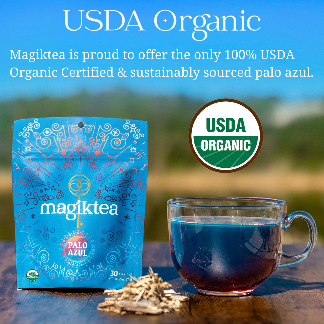 Palo Azul, Loose Tea, 5 oz (75 cups), USDA Organic