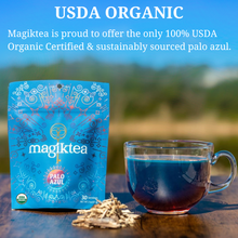 Load image into Gallery viewer, Palo Azul, Loose Tea, 5 oz (75 cups), USDA Organic
